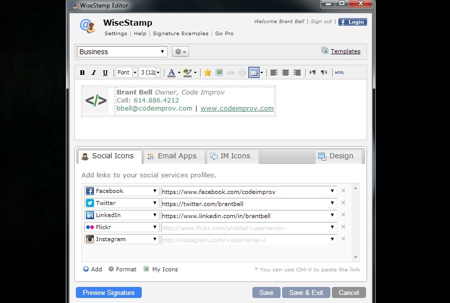 ws-config