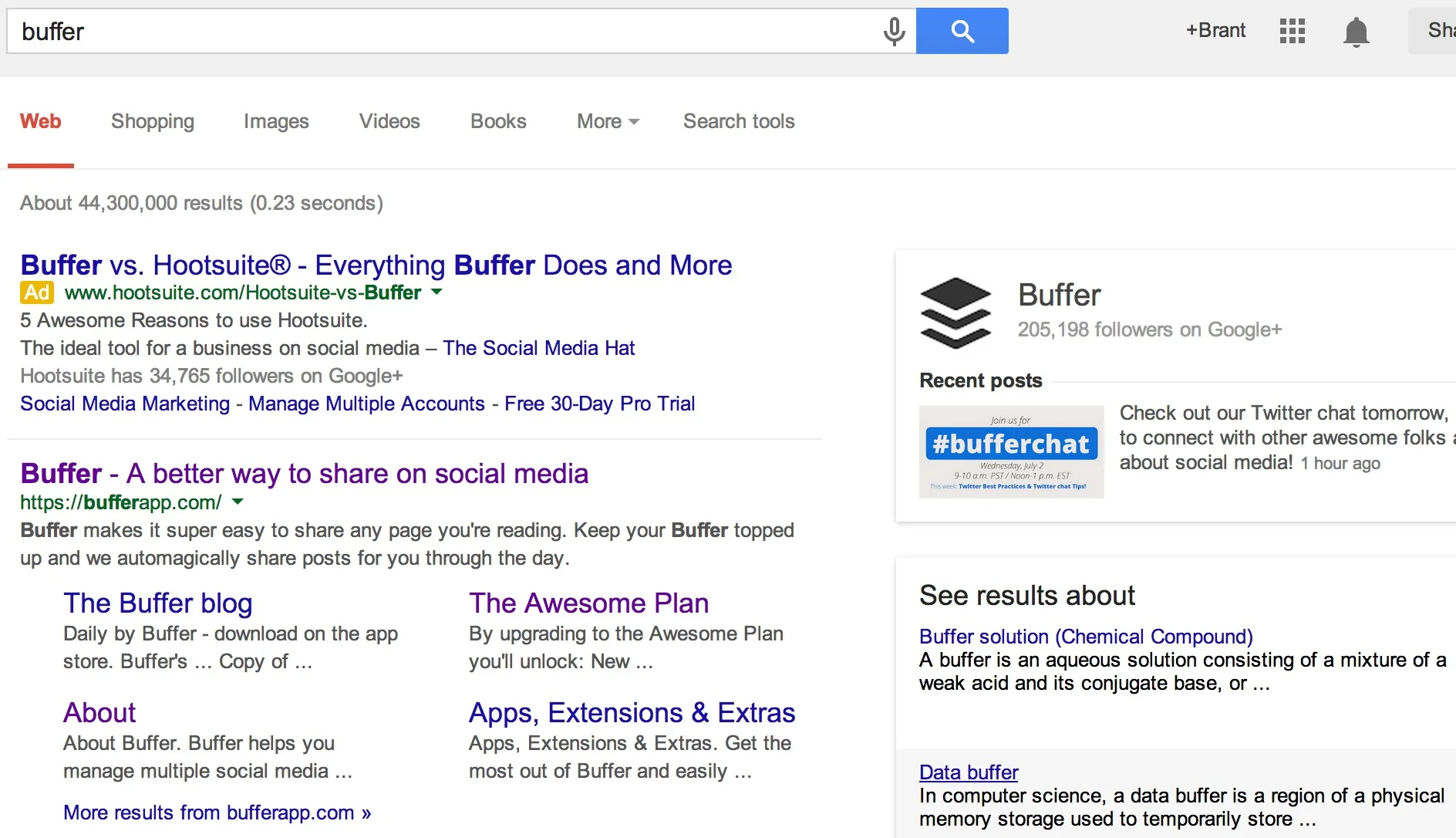 Buffer vs. Hootsuite